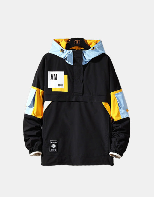 Ryu half zip deals windbreaker jacket