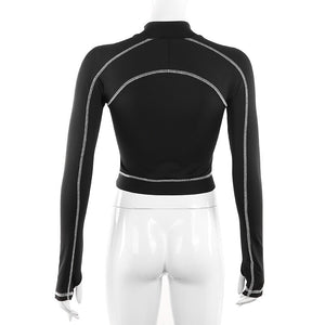 Sure Slim Cropped Top , - Streetwear Tops - Slick Street