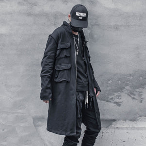 Ulster Long Coat , - Streetwear Coat - Slick Street