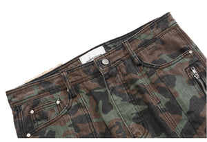 Camo R1 Full Length Pants , - Streetwear Pants - Slick Street
