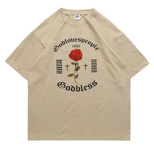 Godbless T-Shirt , - Streetwear Tee - Slick Street