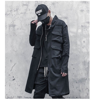 Ulster Long Coat , - Streetwear Coat - Slick Street