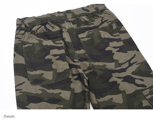 AM23 Straight Camo Cargo Pants , - Streetwear Cargo Pants - Slick Street
