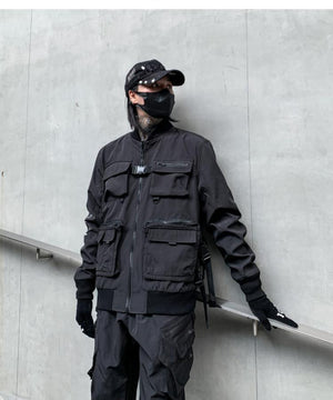 BlackOut Jacket , - Streetwear Jackets - Slick Street