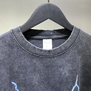 DBZ Blue Lightning Anime T-Shirt , - Streetwear T-Shirts - Slick Street