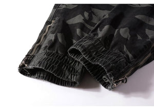 M1 Military Skinny Cargo Pants , - Streetwear Cargo Pants - Slick Street