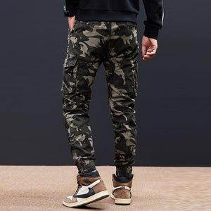 M1 Military Skinny Cargo Pants , - Streetwear Cargo Pants - Slick Street