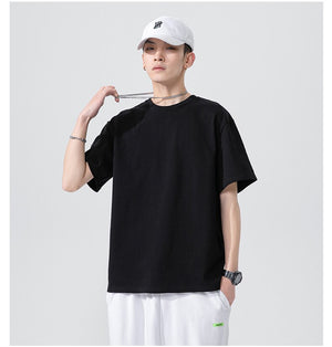 Pure Cotton Cashmere T-Shirt Black, XS - Streetwear Tee - Slick Street