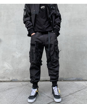 Night Owl V1 Cargo Pants , - Streetwear Cargo Pants - Slick Street