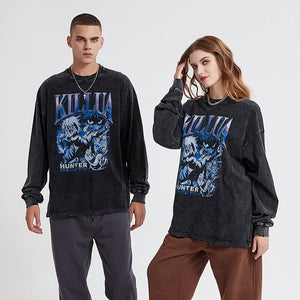 Killua Rookie Hunter Sweatshirt , - Streetwear Sweatshirts - Slick Street