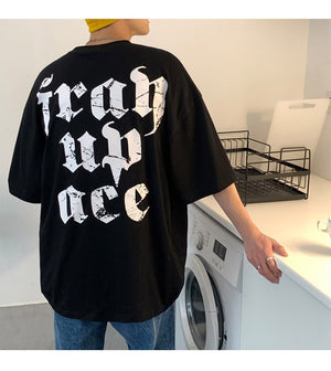 Frah Up Ace T-Shirt , - Streetwear T-Shirts - Slick Street