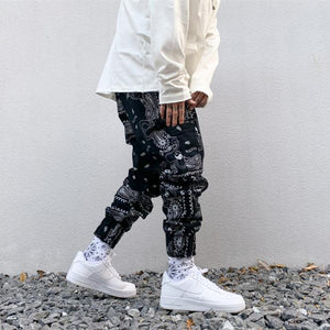 Graffiti V1 Cargo Joggers , - Streetwear Cargo Pants - Slick Street