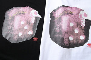 Skull Dice Loose-Fit T-Shirt , - Streetwear T-Shirts - Slick Street