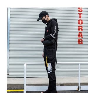 Panmax Black Hoodie , - Streetwear Hoodie - Slick Street