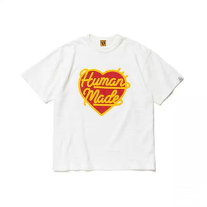 Human Made 'Heart' T-Shirt White, XS - Streetwear T-Shirts - Slick Street