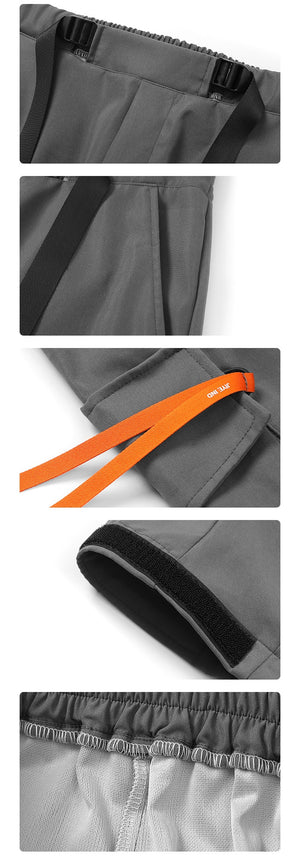 Cyber Mist Cargo Pants - Grey , - Streetwear Cargo Pants - Slick Street