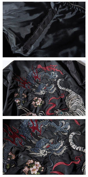 Sakazaki Gxp1999 Bomber Jacket , - Streetwear Jacket - Slick Street