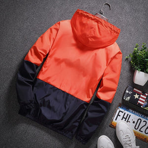 Embrace Two Half Color Jacket , - Streetwear Jacket - Slick Street
