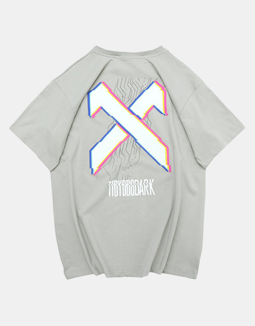 11BYBBSDARK T-Shirt Gray, XS - Streetwear Tee - Slick Street