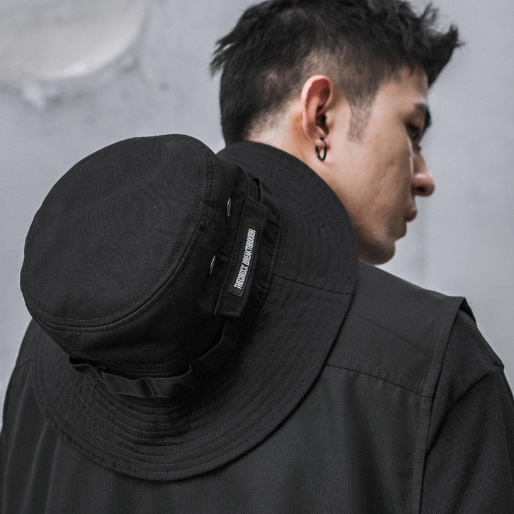 THECROXX #1B Boonie Wide Brim Hat , - Streetwear Hats - Slick Street