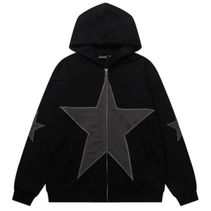 Astron Energy Hoodie Black, XS - Streetwear Hoodie - Slick Street