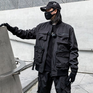 BlackOut Jacket , - Streetwear Jackets - Slick Street