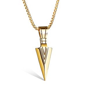 Spear Point Necklace , - Streetwear Jewellery - Slick Street