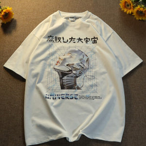 Electric Mind T-Shirt White, XS - Streetwear T-Shirts - Slick Street