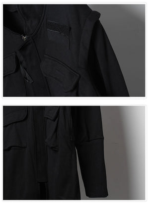 Ulster Long Coat , - Streetwear Coat - Slick Street