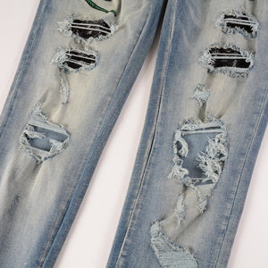 COBRA Snake Denim Jeans , - Streetwear Jeans - Slick Street