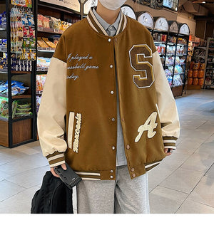 He'lo Optics Varsity Jacket , - Streetwear Jacket - Slick Street