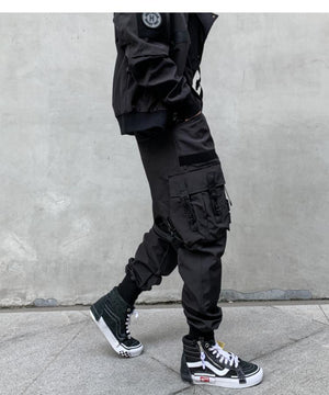 Night Owl V1 Cargo Pants , - Streetwear Cargo Pants - Slick Street
