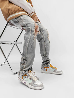 SB Flower Skate Sneakers , - Streetwear Shoes - Slick Street