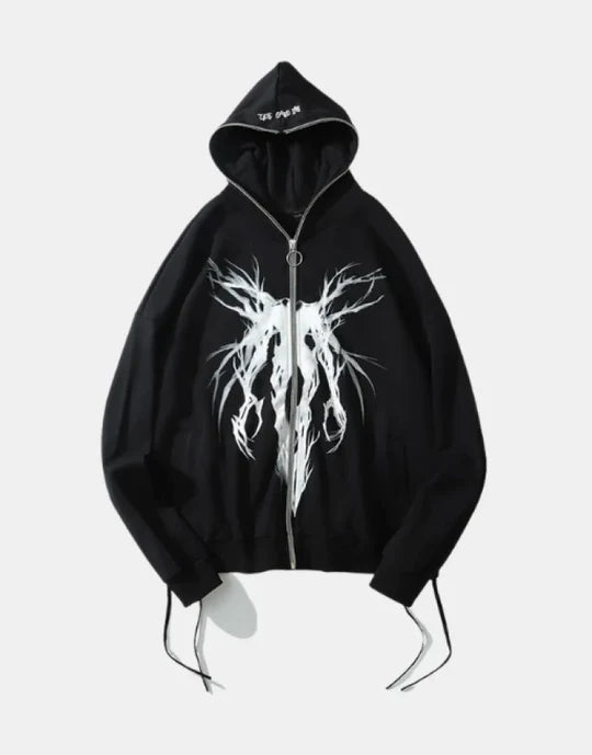 GDE Hoodie Black, XS - Streetwear Hoodie - Slick Street