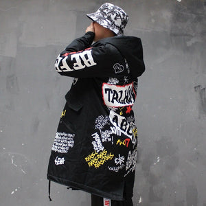 NightLife Parka Coat , - Streetwear Coats - Slick Street