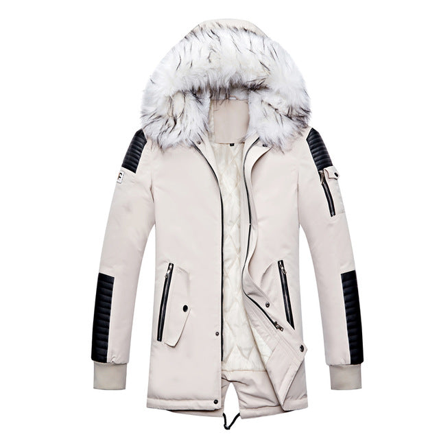 Fur Hood Winter Coat ,  - Streetwear Jackets - Slick Street