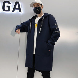 Techwear Long Jacket , - Streetwear Jackets - Slick Street