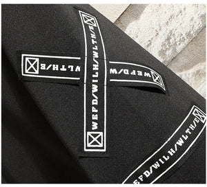 Techwear Long Jacket , - Streetwear Jackets - Slick Street