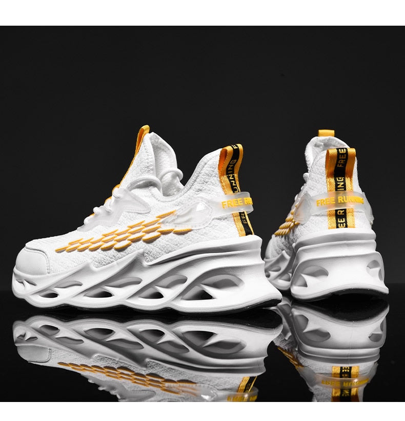 SCAR X9Scalez V2 Sneakers - White ,  - Streetwear Footwear - Slick Street