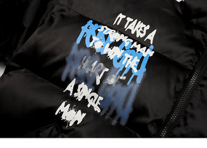 xSmiley Jacket (Black/White) , - Streetwear Jackets - Slick Street