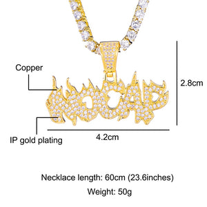 Ice Shark. NoCap Necklace ,  - Streetwear Jewellery - Slick Street