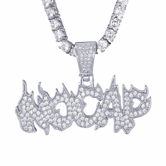 Ice Shark. NoCap Necklace ,  - Streetwear Jewellery - Slick Street
