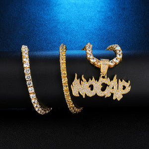 Ice Shark. NoCap Necklace ,  - Streetwear Jewellery - Slick Street