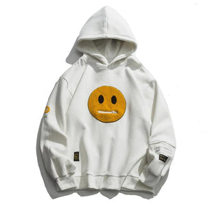 StraightFace Patchwork Hoodie , - Streetwear Hoodie - Slick Street