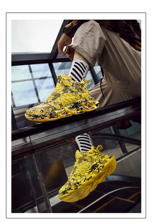 Graffiti Y3 Sneakers ,  - Streetwear Footwear - Slick Street