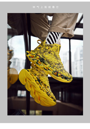 Graffiti Y3 Sneakers ,  - Streetwear Footwear - Slick Street