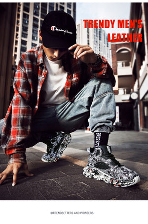 Graffiti Y3 Sneakers ,  - Streetwear Footwear - Slick Street