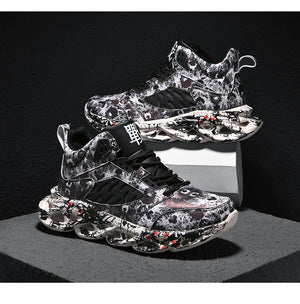 Graffiti Y3 Sneakers ,  - Streetwear Footwear - Slick Street