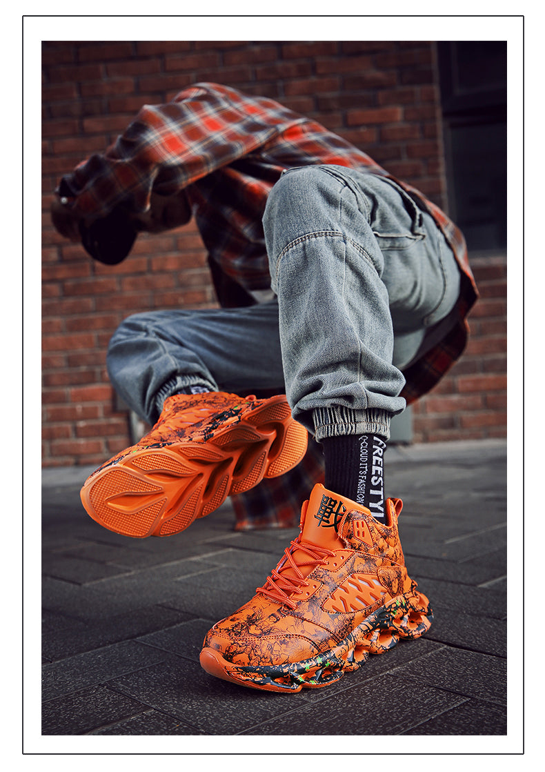 Graffiti Y3 Sneakers ,  - Streetwear Footwear - Slick Street