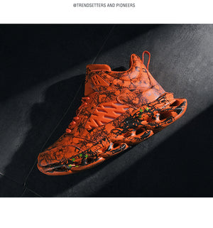 Graffiti Y3 Sneakers ,  - Streetwear Footwear - Slick Street